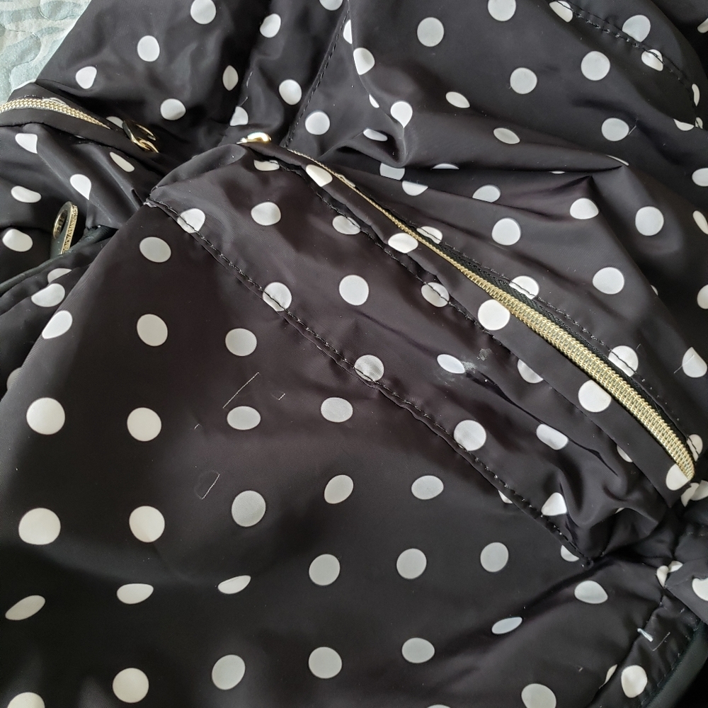 French Connection Polka Dot Backpack - image 7